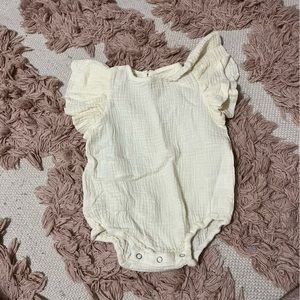 oat children romper 12-24m